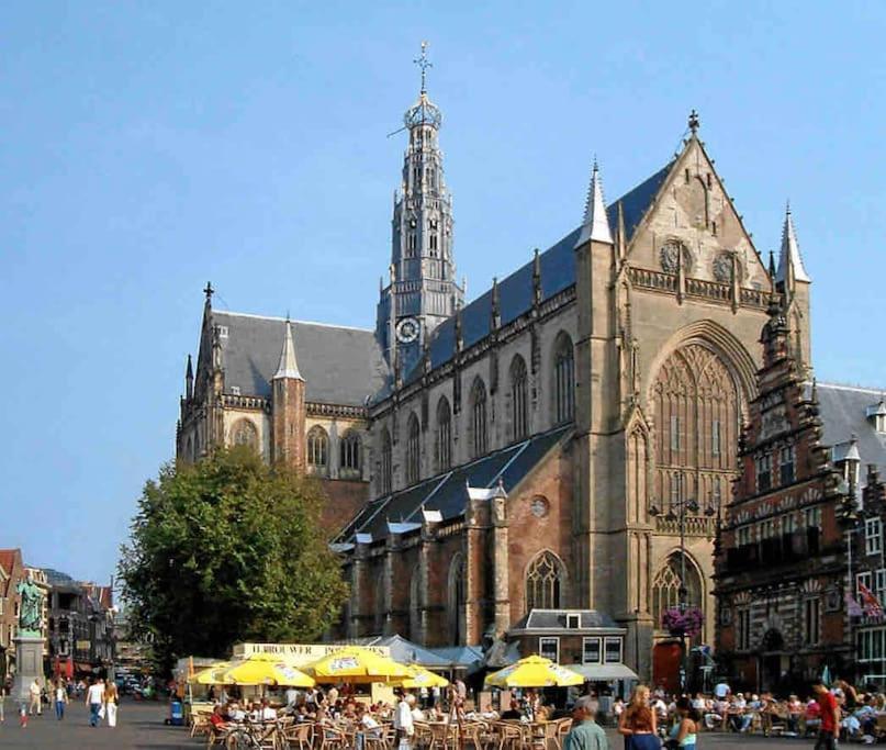 Appartement Met Tuin In Haarlem Centrum Dış mekan fotoğraf